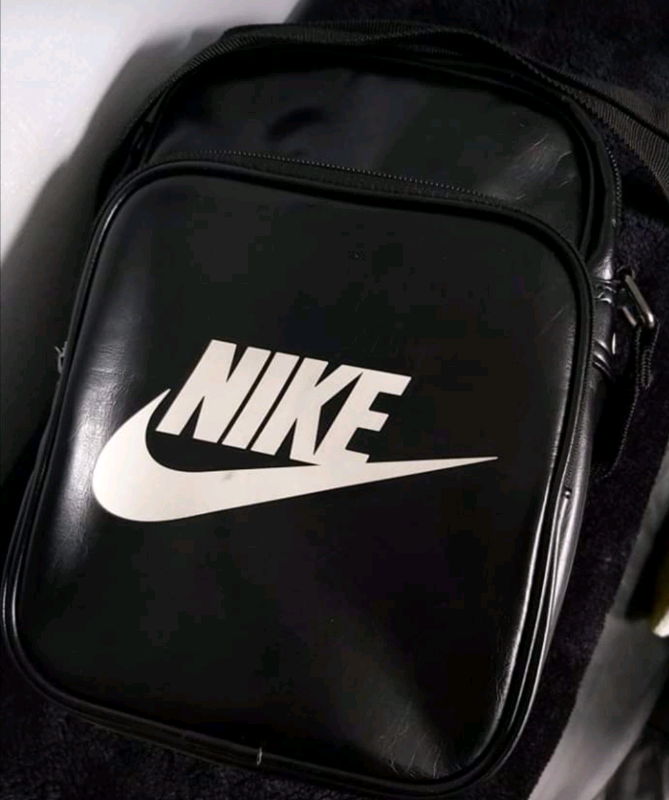 nike man bag leather